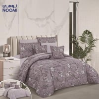 سيرين مفرش صيفي نفر ونص وجهين 5 قطع مايكروفايبر