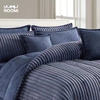 مفرش مارفل مخمل فرو شتوي نفرين 8 قطع