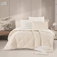 مفرش نسمة سادة قطن 100% 8 قطع نفرين