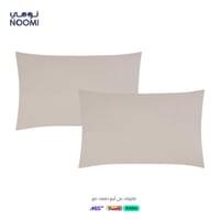 مفرش جومانا مايكروفايبر فندقي نفرونص 5 قطع بيج