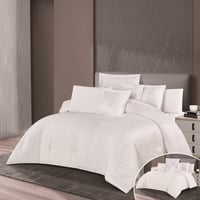 دانيلا مفرش صيفي مايكروفايبر فاخر- 5 قطع نفرونص- أ...