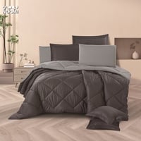 مفرش نسمة سادة قطن 100% 5 قطع نفرونص