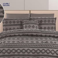 مفرش بوهيمي مايكروفايبر صيفي نفرين 7 قطع