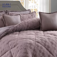 مفرش تيرفيكا مخمل فرو شتوي نفرين 8 قطع