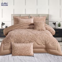 مفرش تيرفا مخمل فرو شتوي نفرونص 5 قطع