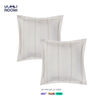 مفرش جومانا مايكروفايبر فندقي نفرونص 5 قطع بيج