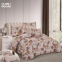 سيرين مفرش صيفي نفر ونص وجهين 5 قطع مايكروفايبر