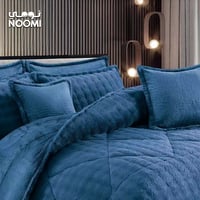 مفرش شيناز مخمل فرو شتوي 8 قطع نفرين