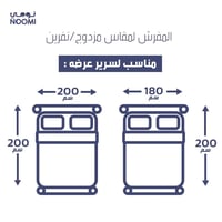 مفرش نيوم جاكار مايكروفايبر نفرين 7 قطع