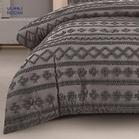 مفرش بوهيمي مايكروفايبر صيفي نفرين 7 قطع