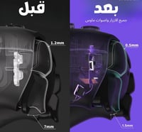 يد تحكم بلايستيشن 5 عليها كلكات ماوس