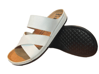 حذاء فلسطيني بدعسة طبية ابيض X