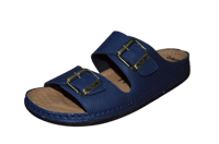 حذاء فلسطيني بدعسة طبية ازرق