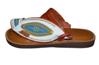 حذاء قصيمي المصنوع يدويا من الجلد الطبيعي والدعسة...