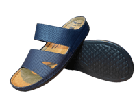 حذاء فلسطيني بدعسة طبية كحلي