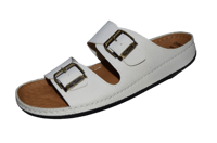 حذاء فلسطيني بدعسة طبية ابيض