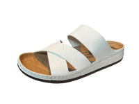 حذاء فلسطيني بدعسة طبية ابيض X