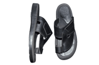 حذاء فلسطيني بجلد طبيعي اسود