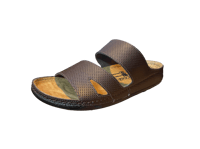 حذاء فلسطيني بدعسة طبية بني