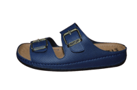 حذاء فلسطيني بدعسة طبية ازرق