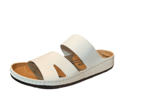 حذاء فلسطيني بدعسة طبية ابيض