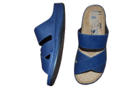 حذاء فلسطيني بدعسة طبية ازرق