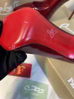 حذاء سو كيت 120 بكعب عالي 12 سم - برغندي