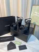 صندل سان لوران باريس Bianca -جلد