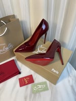 حذاء سو كيت 120 بكعب عالي 12 سم - برغندي