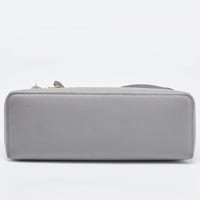 حقيبة لورو بيانا بمقبض علوي - لون رمادي أنيق