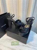 صندل سان لوران باريس Bianca -جلد