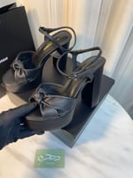 صندل سان لوران باريس Bianca -جلد