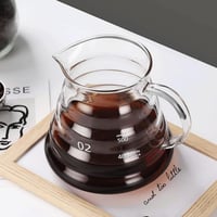 سيرفر قهوة زجاجي