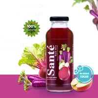 كرتون عصير سانتي ريد ميكس (شمندر+تفاح+جوزر بنفسجي)