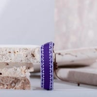 سوارة قماشيه الخزامى