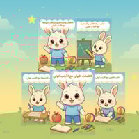 بكج سلسلة الأرنب كوكي 5 كتب