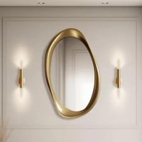 مرآة أورورا خشبية راقية (موديل MR-0013)