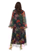 جلابية تل مشجرة مع بطانة داخلية