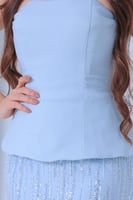 فستان سهرة خرز