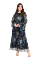 جلابية تل مشجرة مع بطانة داخلية