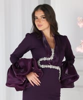 فستان سهرة ارجنزا كم كلوش