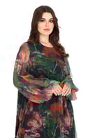 جلابية تل مشجرة مع بطانة داخلية