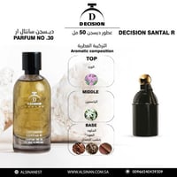 عطر رقم 30 ديسجن سانتال ار
