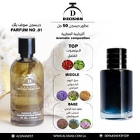 عطر رقم 01 ديسجن سوف بلك