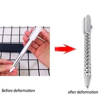 قلم متحول بتصميم عصري وقبضة مريحة، مثالي للطلاب وا...