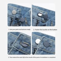 موسع زر البنطلون القابل لإعادة الاستخدام، أداة مري...