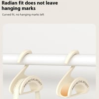 حامل حقائب مقوس لتخزين وتنظيم الحقائب بتصميم متين...