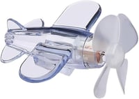 لعبة طائرة ديكورية بمروحة تعمل بالطاقة الذاتية وإض...