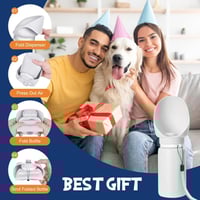 زجاجة مياه للكلاب من السيليكون قابلة للطي سعة 550...