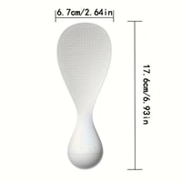 ملعقة أرز بلاستيكية مقاومة للحرارة وغير لاصقة، مثا...